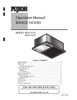 Fujioh BUF-01A Operation Manual предпросмотр