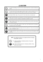 Preview for 3 page of Fujioh BUF-03R Operation Manual