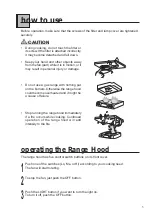 Предварительный просмотр 5 страницы Fujioh BUF-03R Operation Manual