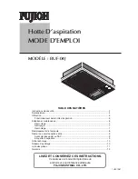 Предварительный просмотр 13 страницы Fujioh BUF-04J Operation Manual