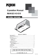 Fujioh BUF-06W Operation Manual preview