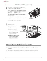 Предварительный просмотр 22 страницы Fujioh BUF-07P Installation Manual