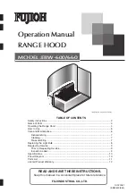 Fujioh EBW-600 Operation Manual preview