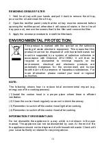 Preview for 15 page of Fujioh FR-HT2190V Operating & Installation Manual