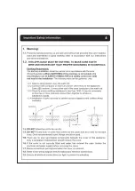 Preview for 4 page of Fujioh FZ-WH5038D Operating & Installation Manual