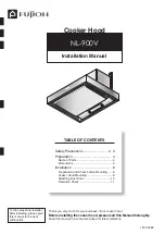 Preview for 1 page of Fujioh NL-900V Installation Manual