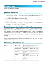 Preview for 4 page of Fujisoft WM340 User Manual