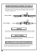 Предварительный просмотр 15 страницы FUJISOL SaltPool Installation And Operation Manual