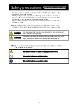 Preview for 3 page of Fujitec VIS SETTER MK-3020 Instruction Manual