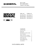 Preview for 1 page of Fujitsu General ABHG36LRTA Service Manual