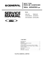 Fujitsu General AOH12LFBC Service Manual preview