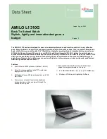 Fujitsu Siemens Computers Amilo L1310G Datasheet preview