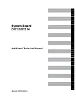 Предварительный просмотр 5 страницы Fujitsu Siemens Computers D1214 Technical Manual