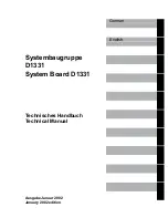 Preview for 5 page of Fujitsu Siemens Computers D1331 Technical Manual