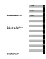 Preview for 5 page of Fujitsu Siemens Computers D1761 Technical Manual