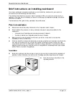 Preview for 11 page of Fujitsu Siemens Computers D2156 Technical Manual