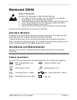 Preview for 7 page of Fujitsu Siemens Computers D2464 Short Description