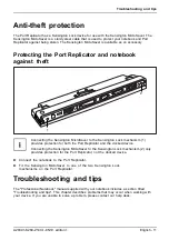 Предварительный просмотр 33 страницы Fujitsu Siemens Computers ESPRIMO Mobile Port Replicator Getting Started