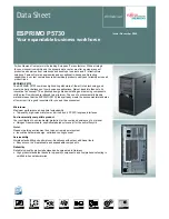 Fujitsu Siemens Computers ESPRIMO P5730 Datasheet preview