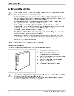 Предварительный просмотр 16 страницы Fujitsu Siemens Computers FUTRO C Operating Manual