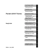 Предварительный просмотр 5 страницы Fujitsu Siemens Computers Loox T Easy Manual