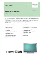 Fujitsu Siemens Computers MYRICA VQ40-3SU Datasheet preview