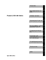 Preview for 5 page of Fujitsu Siemens Computers Pocket LOOX 400 Series Easy Manual