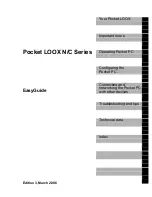 Preview for 5 page of Fujitsu Siemens Computers Pocket LOOX C Series Easy Manual