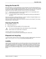 Preview for 17 page of Fujitsu Siemens Computers Pocket LOOX C Series Easy Manual