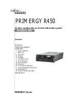 Fujitsu Siemens Computers PRIMERGY R450 System Configurator And Order-Information Manual предпросмотр