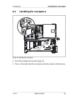 Preview for 43 page of Fujitsu Siemens Computers PRIMERGY TX120 Options Manual