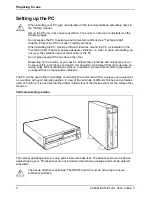 Preview for 16 page of Fujitsu Siemens Computers SCENIC E Operating Manual