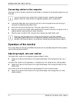 Preview for 22 page of Fujitsu Siemens Computers SCENICVIEW B17-3 Operating Manual