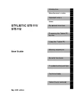 Предварительный просмотр 5 страницы Fujitsu Siemens Computers STYLISTIC ST Series Easy Manual