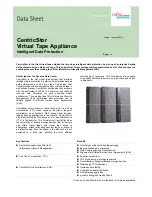 Preview for 1 page of Fujitsu Siemens Computers Tape Appliance Datasheet