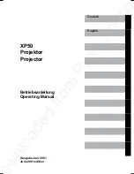 Preview for 6 page of Fujitsu Siemens Computers XP50 Operation Manual