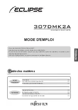 Preview for 19 page of Fujitsu Ten ECLIPSE 307DMK2A Owner'S Manual