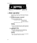 Предварительный просмотр 22 страницы Fujitsu Ten Eclipse CD3431 Owner'S Manual