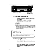 Предварительный просмотр 24 страницы Fujitsu Ten Eclipse CD3431 Owner'S Manual