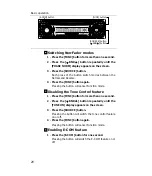 Предварительный просмотр 28 страницы Fujitsu Ten Eclipse CD3431 Owner'S Manual