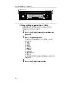 Предварительный просмотр 32 страницы Fujitsu Ten Eclipse CD3431 Owner'S Manual