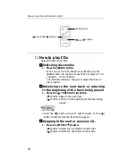 Предварительный просмотр 44 страницы Fujitsu Ten Eclipse CD3431 Owner'S Manual