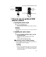 Предварительный просмотр 47 страницы Fujitsu Ten Eclipse CD3431 Owner'S Manual