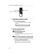 Предварительный просмотр 48 страницы Fujitsu Ten Eclipse CD3431 Owner'S Manual