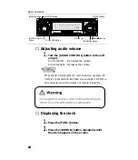 Предварительный просмотр 26 страницы Fujitsu Ten ECLIPSE CD5441 Owner'S Manual