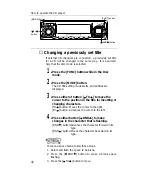 Предварительный просмотр 42 страницы Fujitsu Ten ECLIPSE CD5441 Owner'S Manual