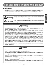 Preview for 19 page of Fujitsu Ten Eclipse TD307 II Owner'S Manual