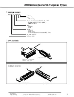 Preview for 2 page of Fujitsu 240 SERIES Specifications