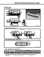 Preview for 3 page of Fujitsu 240 SERIES Specifications