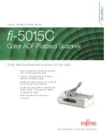 Fujitsu 5015C - fi - Sheetfed Scanner Brochure & Specs preview